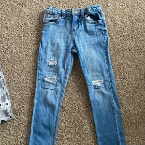 CAT & JACK SEQUIN JEANS used but very good condition smoke free home